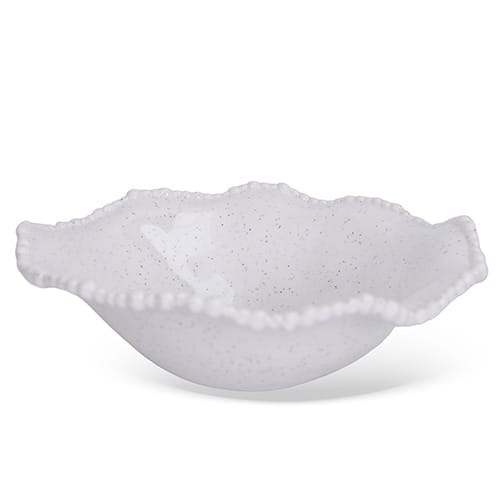 Bowl médio de melamina Dots branco