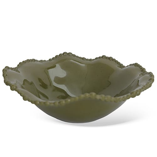 Bowl médio de melamina Dots verde