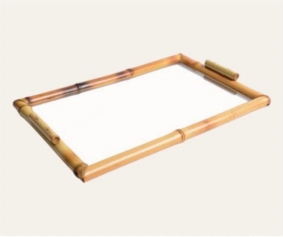 FineLeaf BANDEJA DE BAMBU <BR> RETANGULAR G