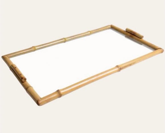 FineLeaf BANDEJA DE BAMBU <BR> RETANGULAR GG