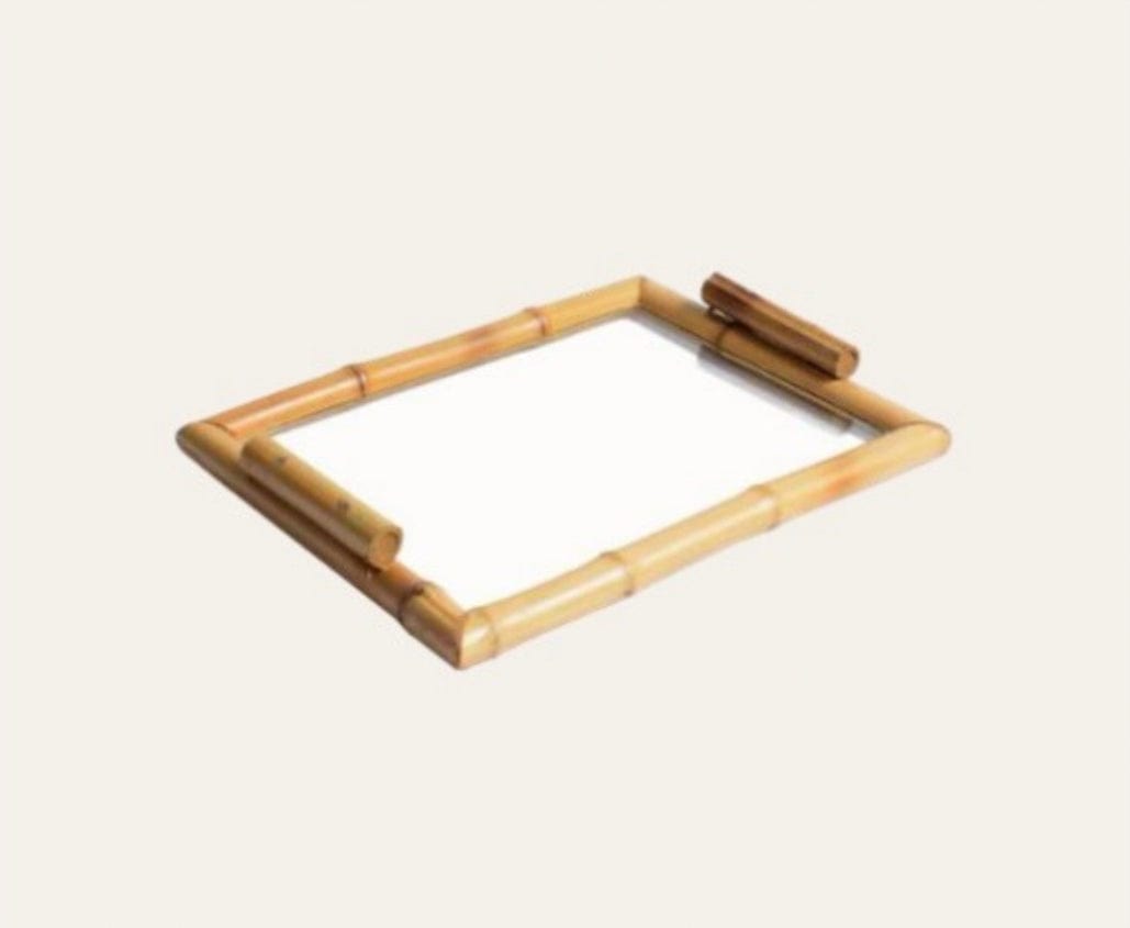 FineLeaf BANDEJA DE BAMBU <BR> RETANGULAR P
