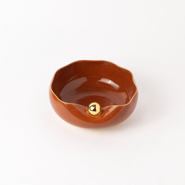 FineLeaf Bowl Marrom G