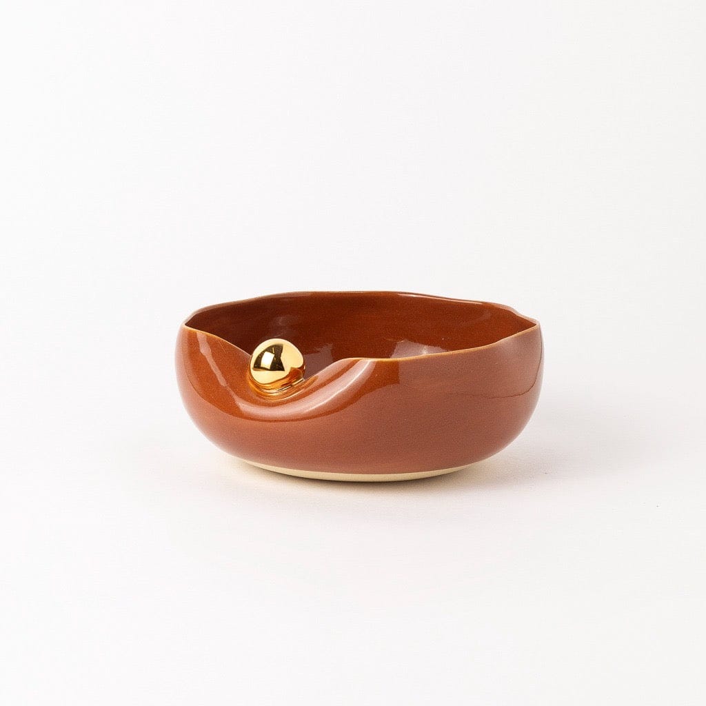 FineLeaf Bowl Marrom G