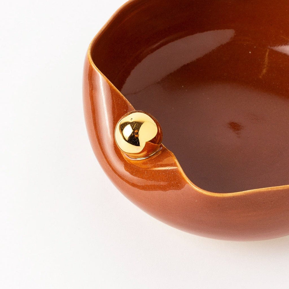 FineLeaf Bowl Marrom G