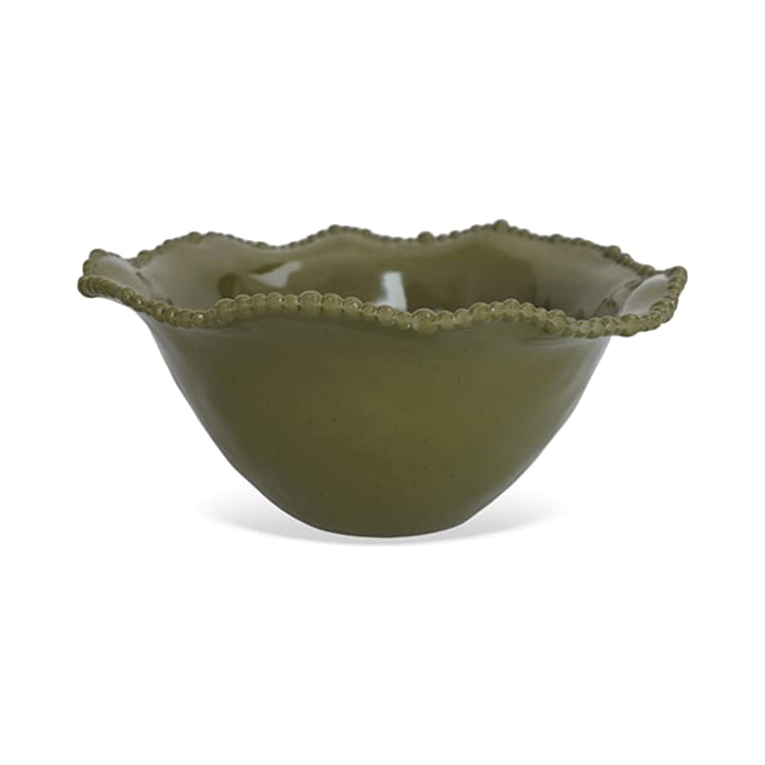 FineLeaf Bowls Bowl Grande de Melamina Dots Verde