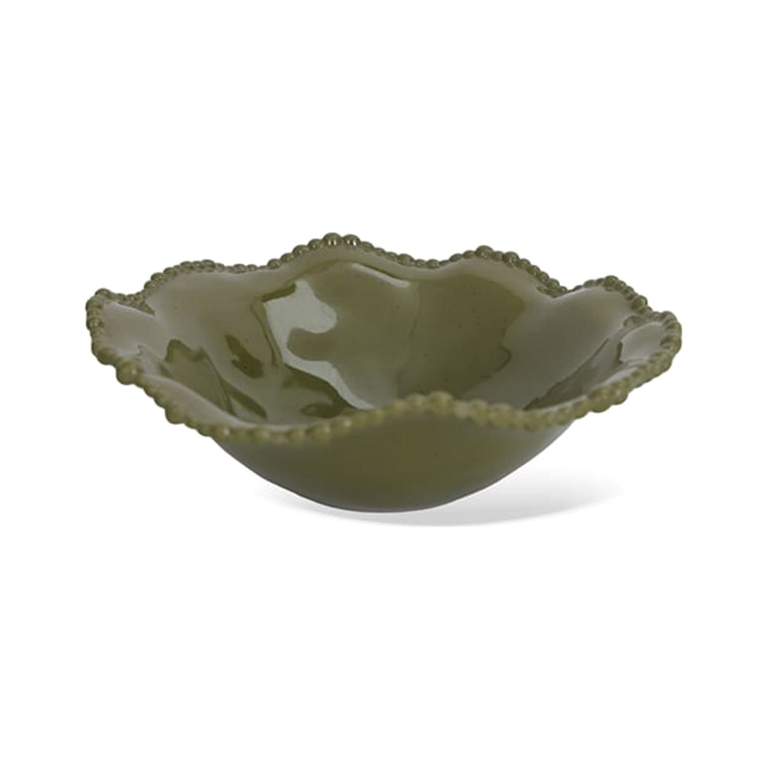 FineLeaf Bowls Bowl Médio de Melamina Dots Verde