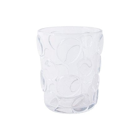 FineLeaf Copo BUBBLE Transparente <br> Baixo 6 Unidades