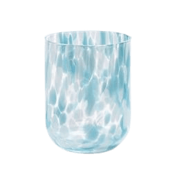 FineLeaf Copo Murano  <br> AZUL - 6 Unidades