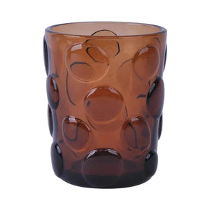 Copo Bubble, Kit com 6, Dourado / Baixo 300ml