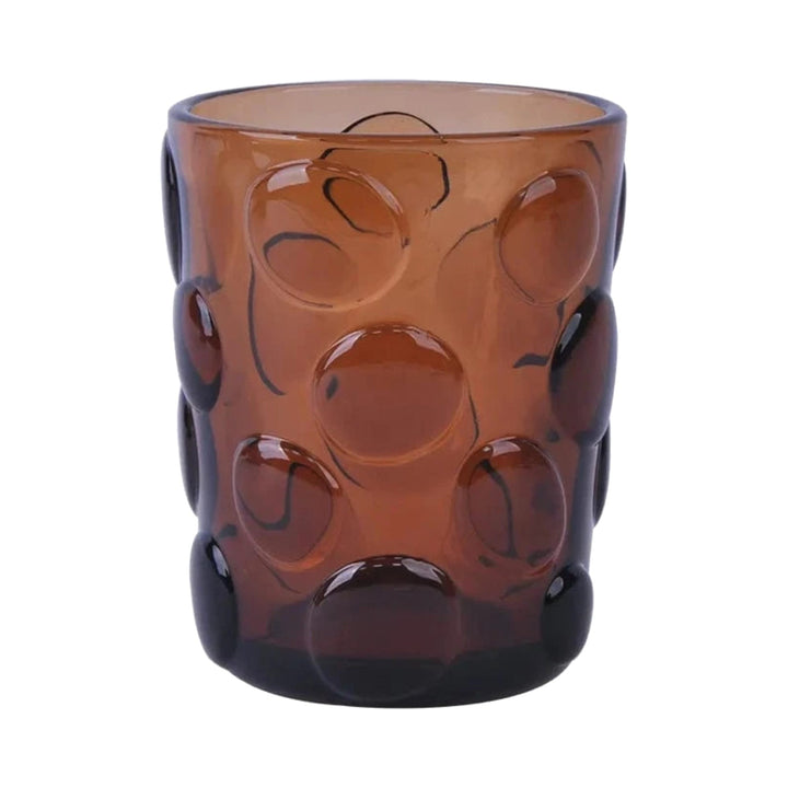 FineLeaf Copos Dourado / Baixo 300ml Copo BUBBLE – 6 Unidades