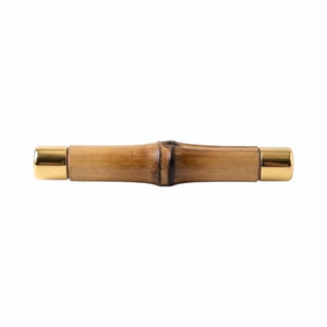 Descanso de Talher Bambu com Dourado
