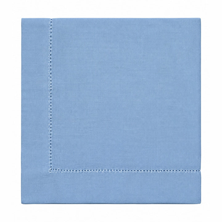 Guardanapo de Mesa Ponto Ajour, cor azul-claro