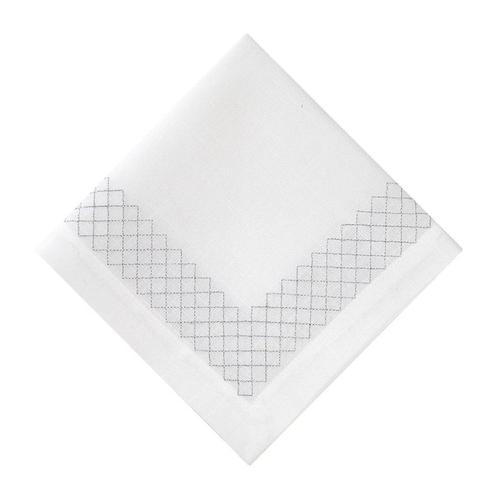 FineLeaf Guardanapos de Mesa Guardanapos de Mesa <br> Bordado em Prata