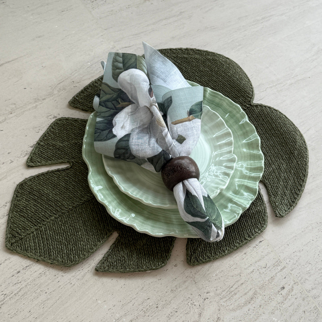 FineLeaf Guardanapos de Mesa Guardanapos de Mesa <br> Magnolia Kit com 6 unidades