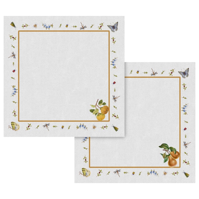 FineLeaf Guardanapos de Mesa Guardanapos de Mesa <br> Pear Kit com 6 unidades
