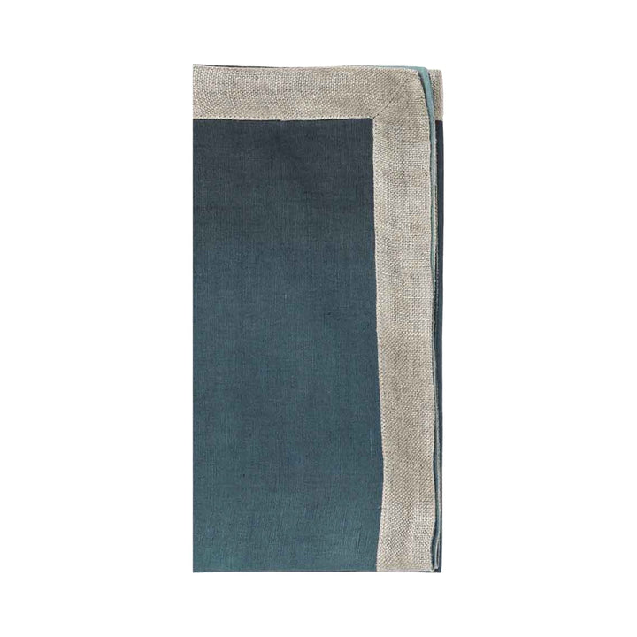 FineLeaf Guardanapos de Mesa Guardanapos KIM SEYBERT – AZUL MARINHO - KIT COM 4 UNIDADES