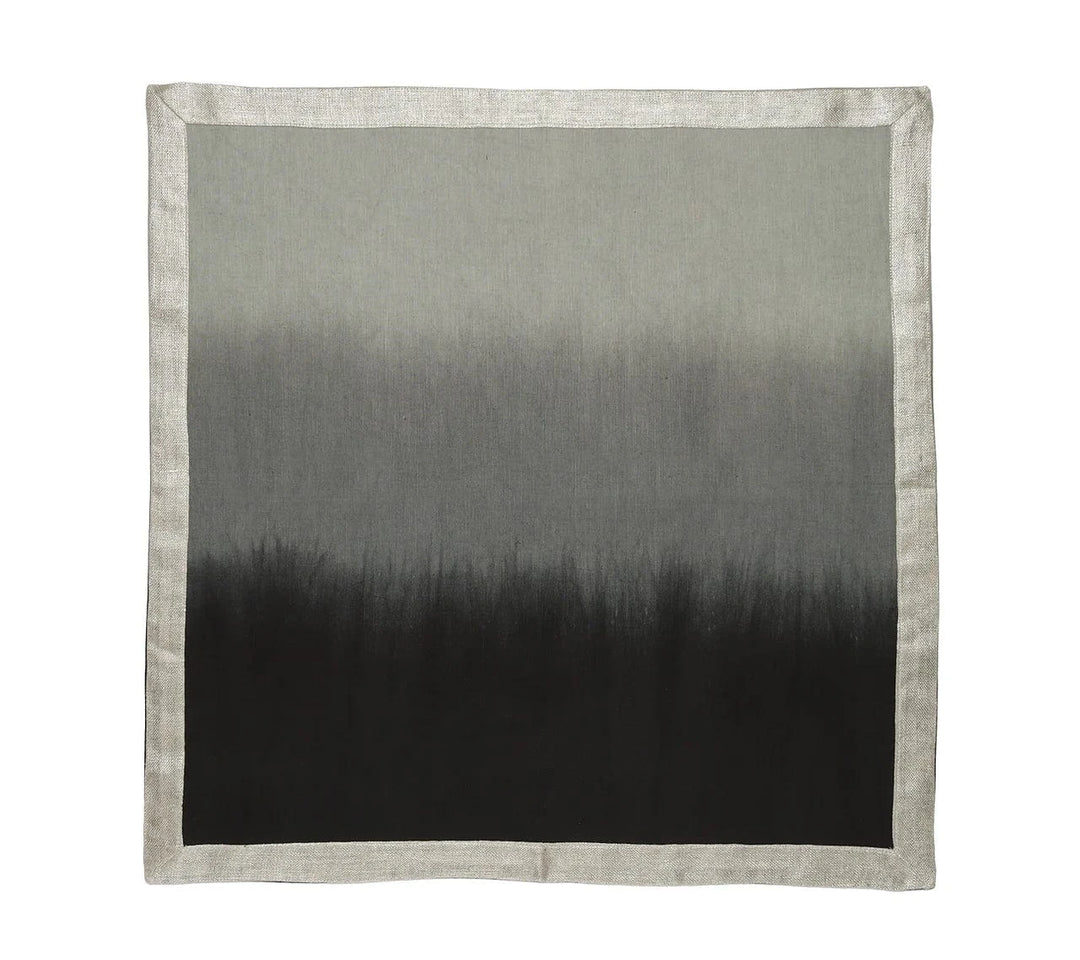 FineLeaf Guardanapos de Mesa Guardanapos KIM SEYBERT <br> CINZA PRETO - KIT COM 4 UNIDADES