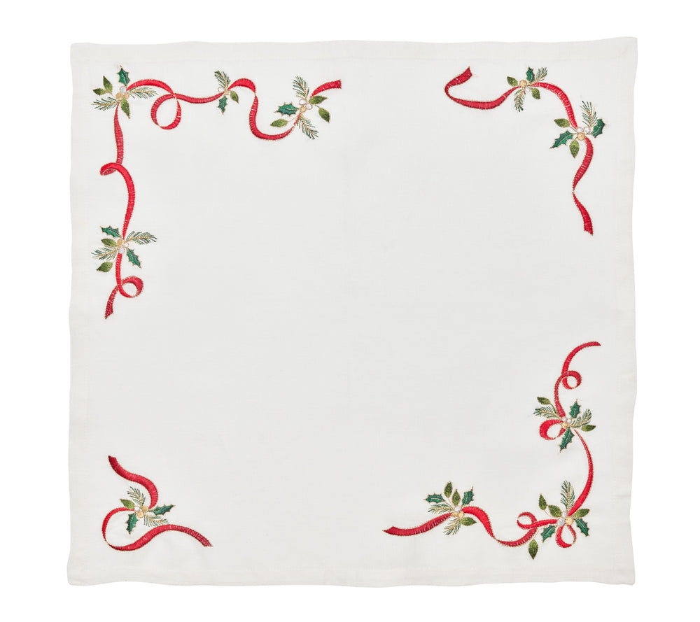 FineLeaf Guardanapos de Mesa Guardanapos KIM SEYBERT <br> NATAL - KIT COM 4 UNIDADES