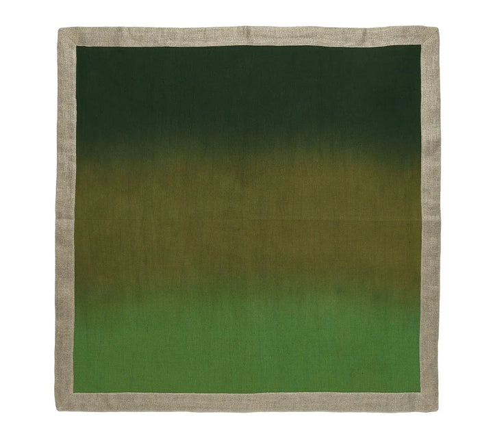 FineLeaf Guardanapos de Mesa Guardanapos KIM SEYBERT <br> OLIVE VERDE - KIT COM 4 UNIDADES