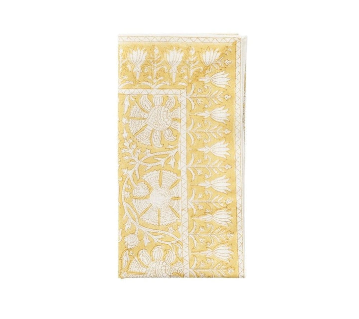 FineLeaf Guardanapos de Mesa Guardanapos KIM SEYBERT <br> Provence Yellow KIT COM 4 UNIDADES