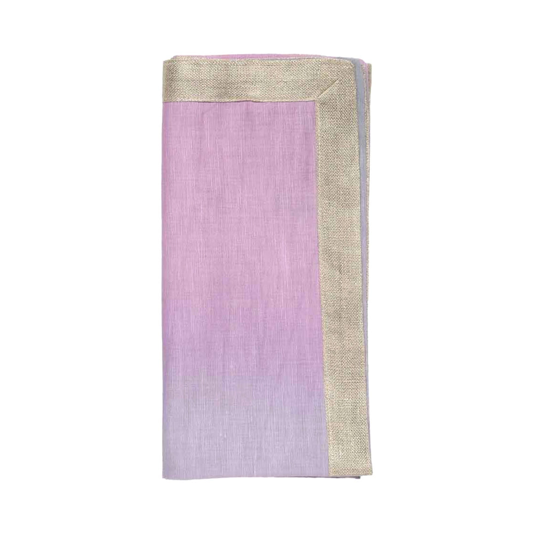 FineLeaf Guardanapos de Mesa Guardanapos KIM SEYBERT – LILAC - KIT COM 4 UNIDADES