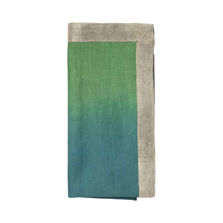 FineLeaf Guardanapos de Mesa Guardanapos KIM SEYBERT – MARINHO VERDE - KIT COM 4 UNIDADES