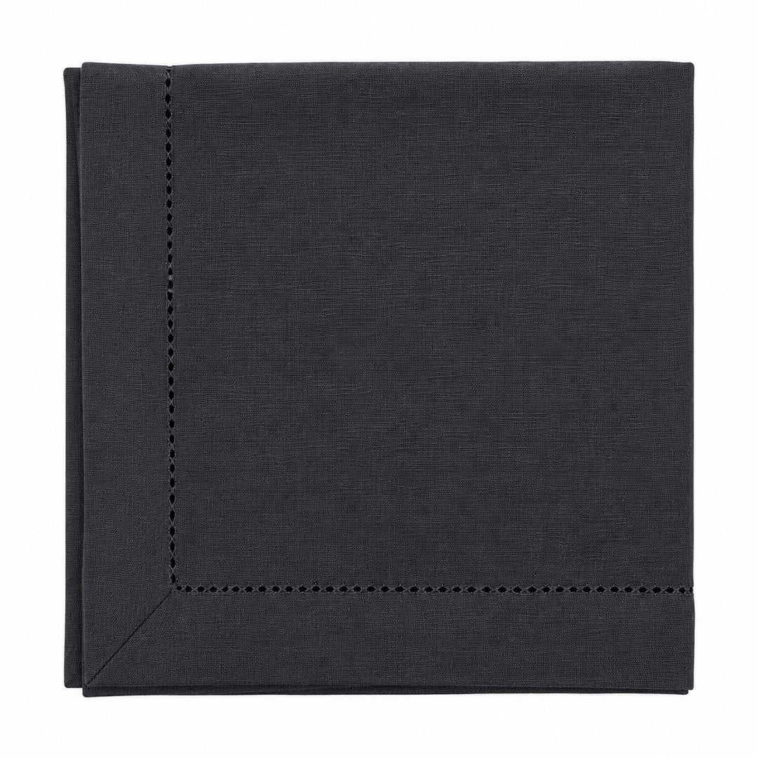 Guardanapo de Mesa Ponto Ajour, cor preto