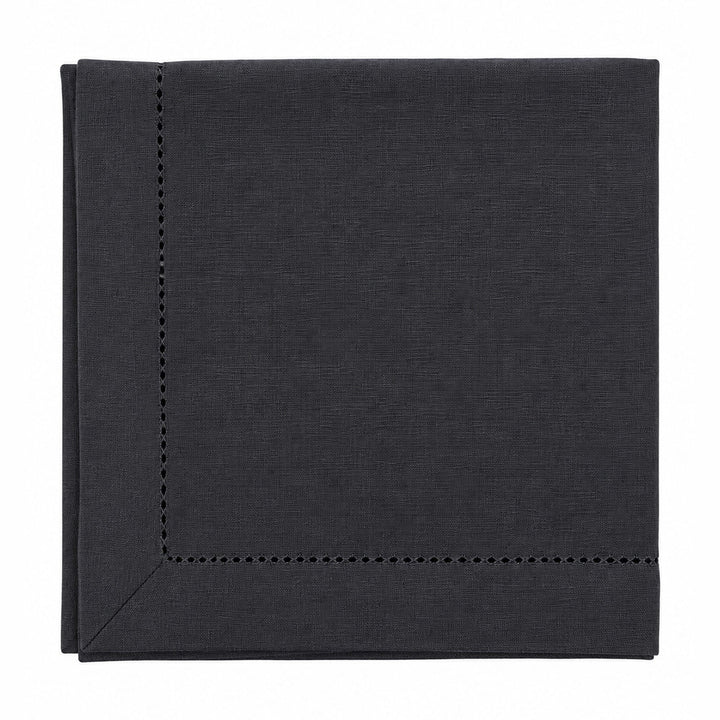 Guardanapo de Mesa Ponto Ajour, cor preto