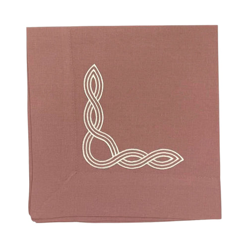 Guardanapo de Mesa Entrelacer, Rosé