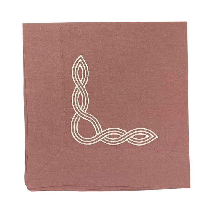 FineLeaf Guardanapos de Mesa Rosé Guardanapos de Mesa – ENTRELACER