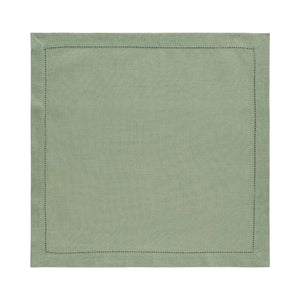 Guardanapo de Mesa em Poliéster, Verde-sálvia