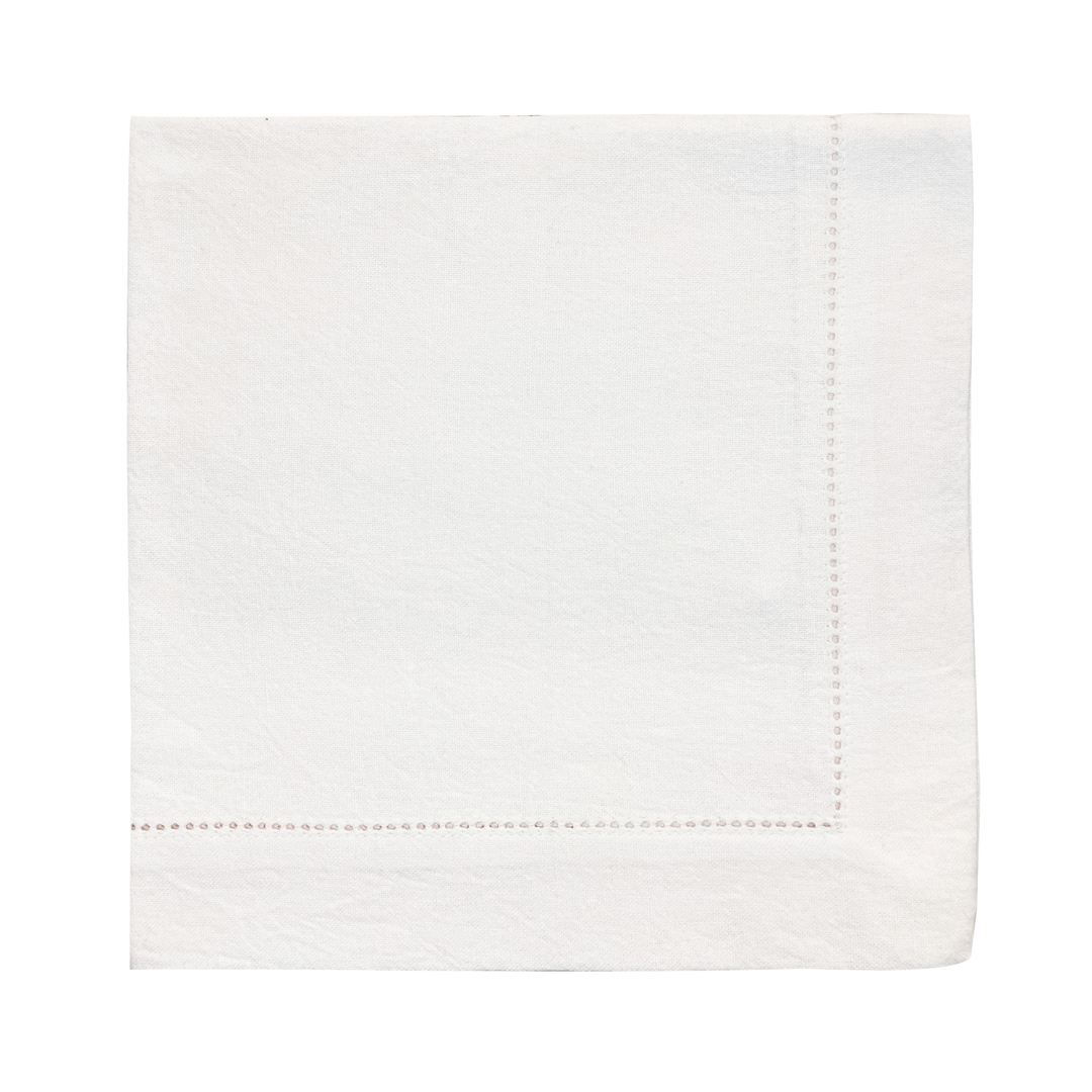 FineLeaf Guardanapos de Mesa White Guardanapos de Mesa - Algodão