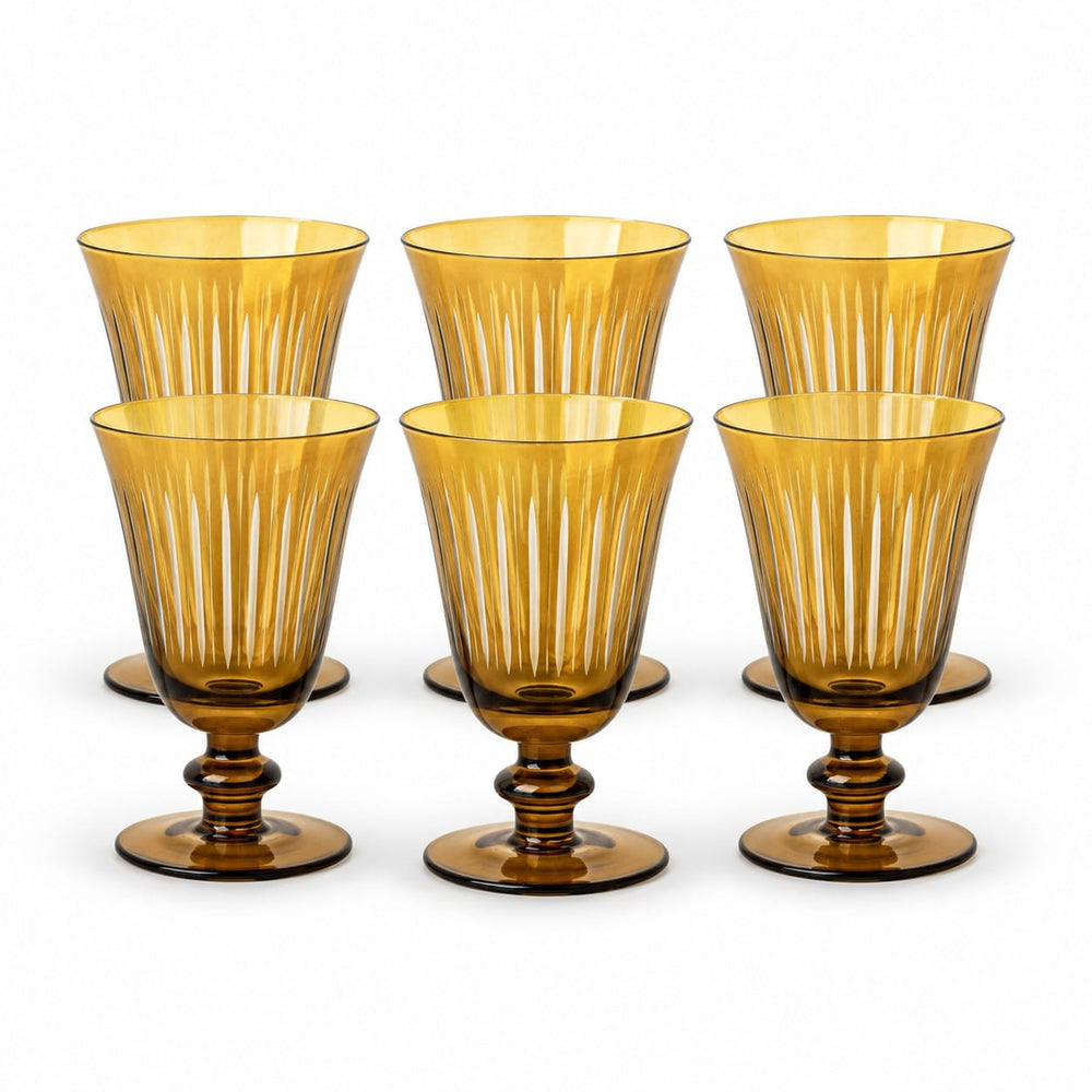 FineLeaf Jogo de Taças Allure Gold <br> 6 Unidades
