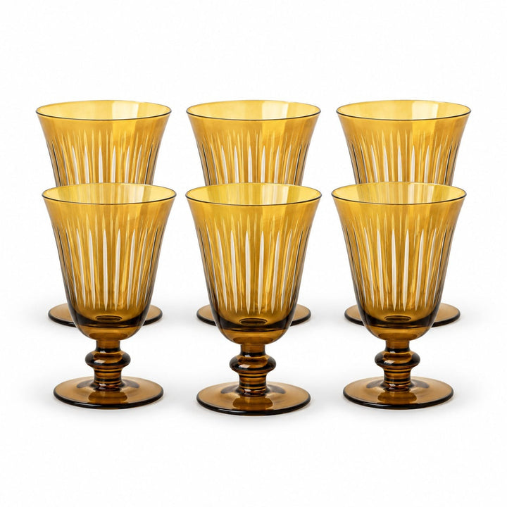 FineLeaf Jogo de Taças Allure Gold <br> 6 Unidades