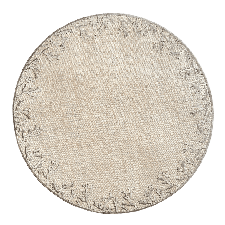 FineLeaf Jogos Americanos Antiquewhite JOGO AMERICANO CORAL