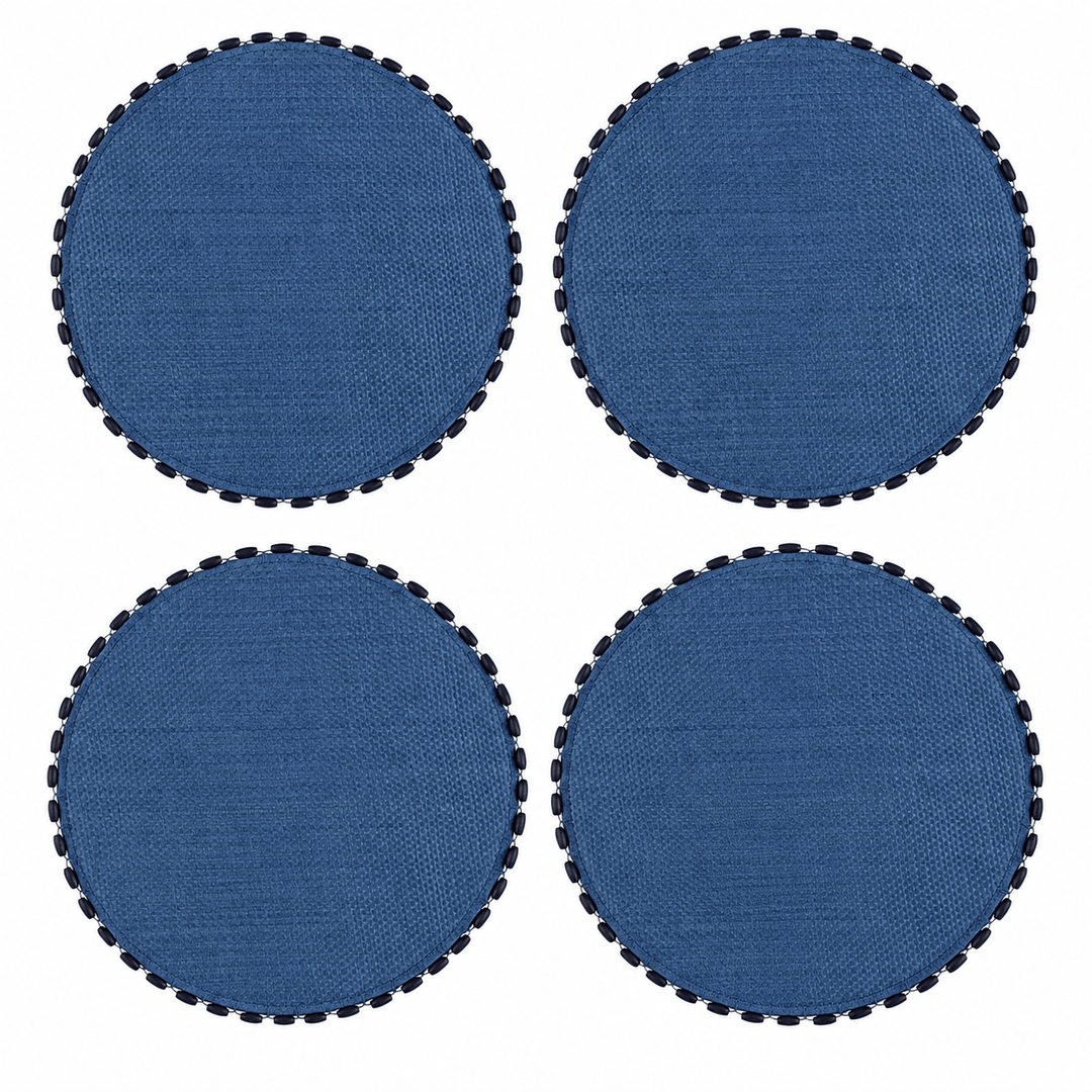 FineLeaf Jogos Americanos Blue Jogo Americano <br> kit 4 unidades Bali
