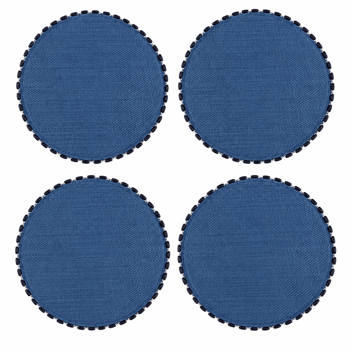 FineLeaf Jogos Americanos Blue Jogo Americano <br> kit 4 unidades Bali