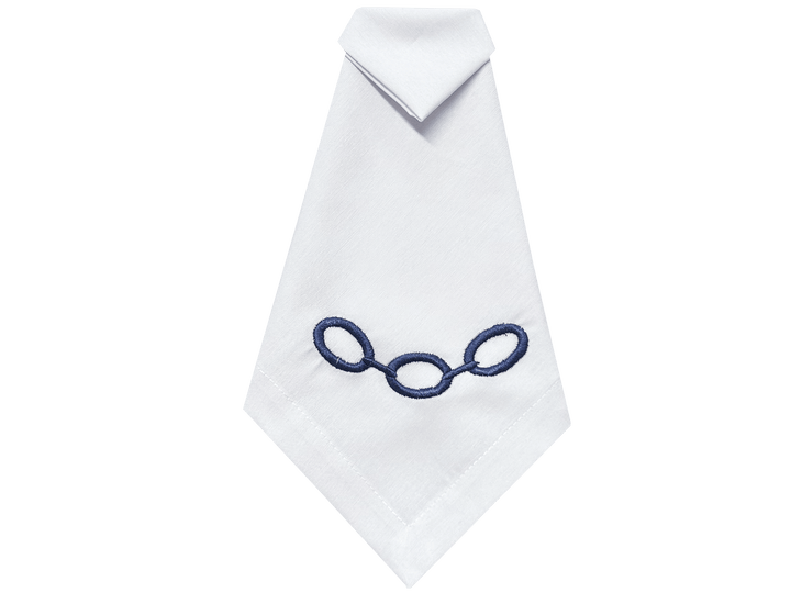 FineLeaf Jogos Americanos KIT 6 Jogos Americano <br> Elo Azul com guardanapo