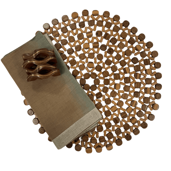 FineLeaf Jogos Americanos KIT Kaori by Kim  - 3  PEÇAS