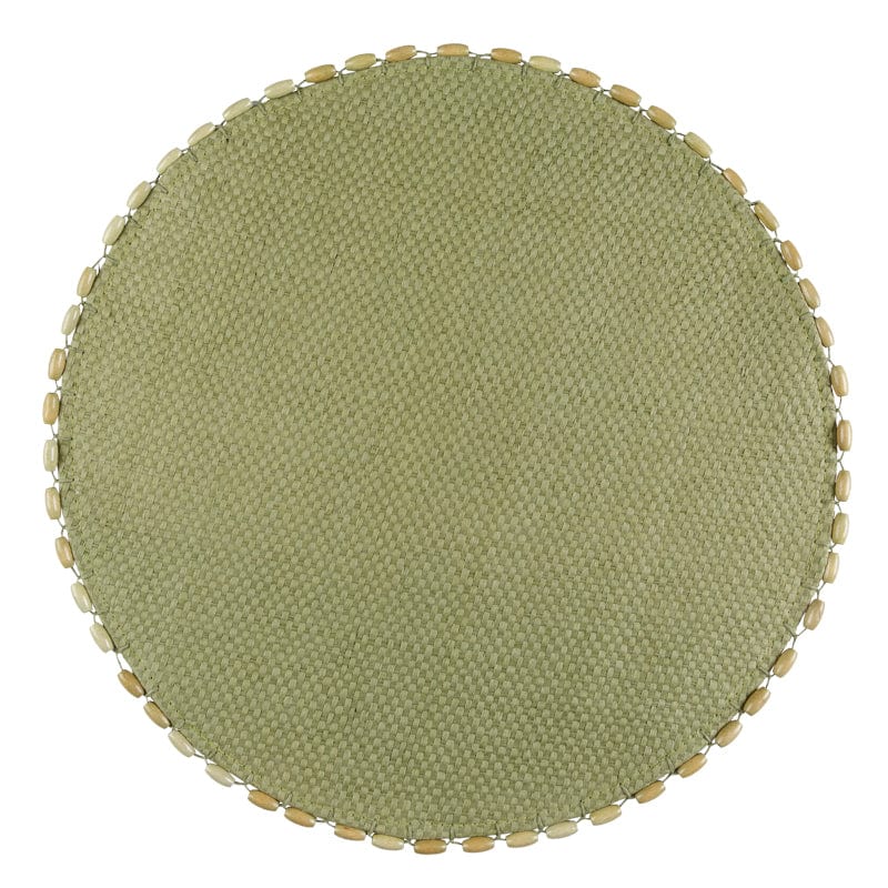 FineLeaf Jogos Americanos Olive Green Jogo Americano <br> Bali