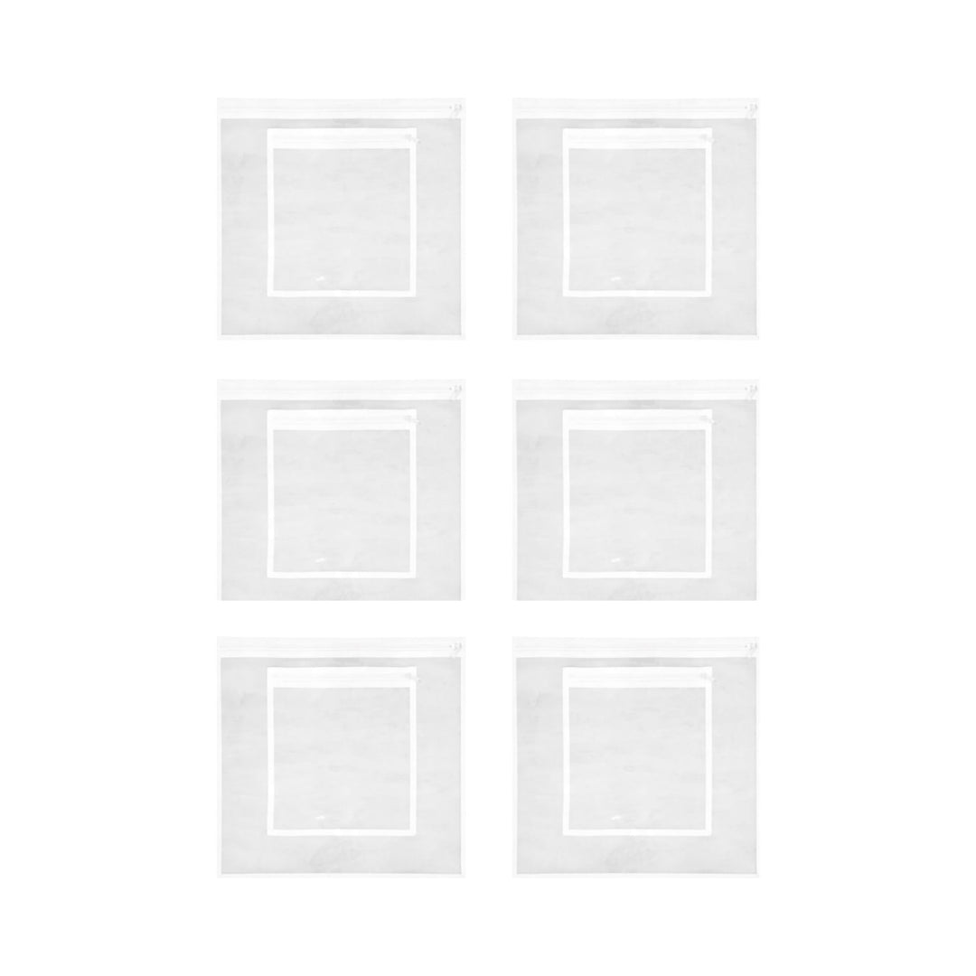 FineLeaf Organizadores KIT 6 Organizadores duplo – QUADRADO COM BOLSO