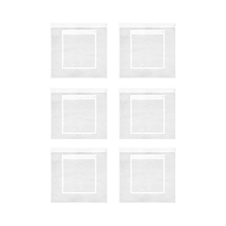 FineLeaf Organizadores KIT 6 Organizadores duplo – QUADRADO COM BOLSO
