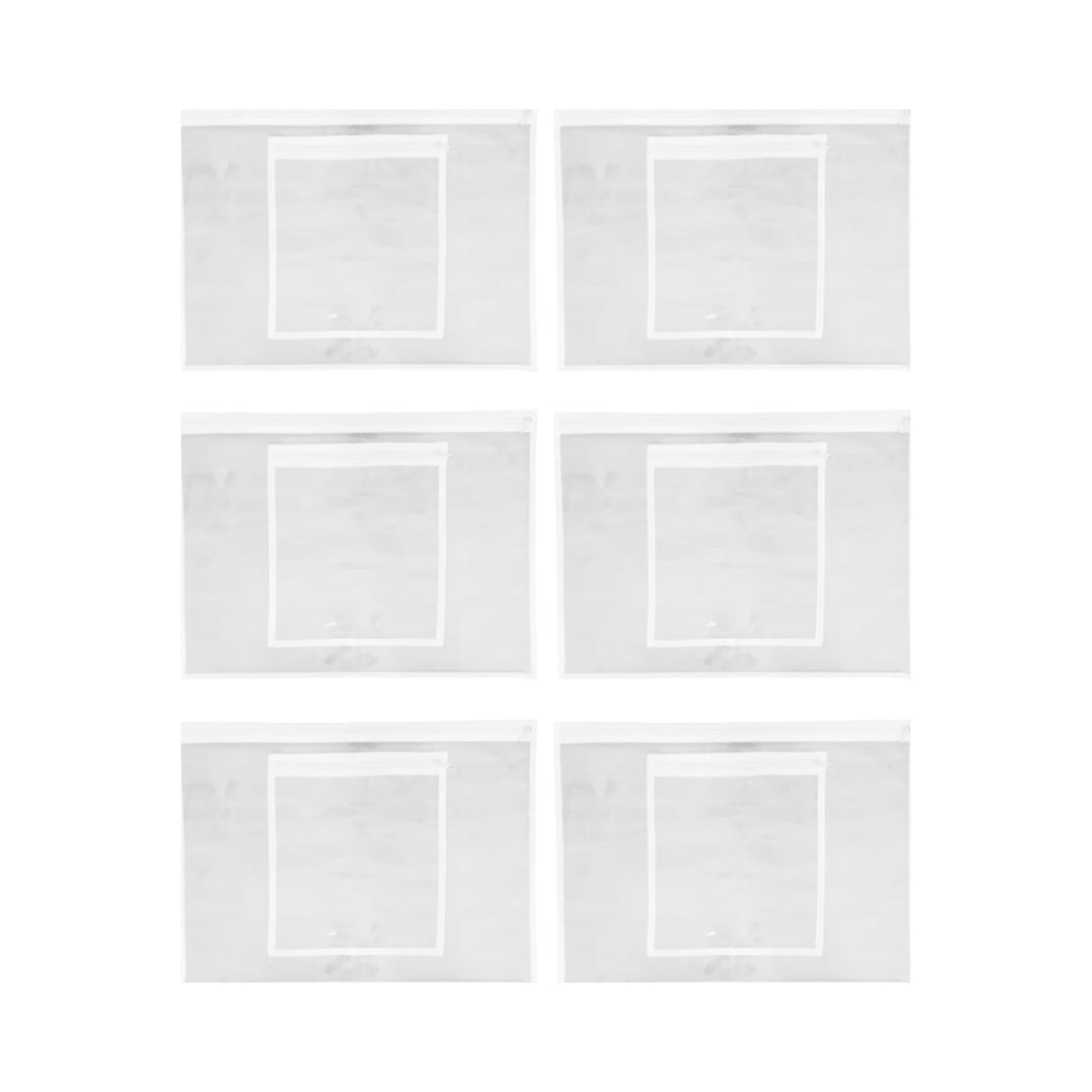 FineLeaf Organizadores KIT 6 Organizadores Duplos – Retangular GRANDE COM BOLSO