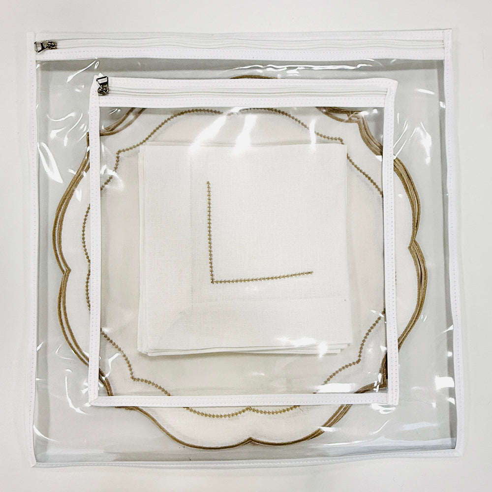 FineLeaf Organizadores KIT 6 Organizadores quadrados  <br> GRANDE COM BOLSO