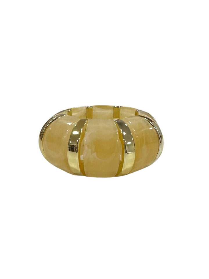 FineLeaf Porta Guardanapos Aura Gold  <br> kit com 4 Unidades