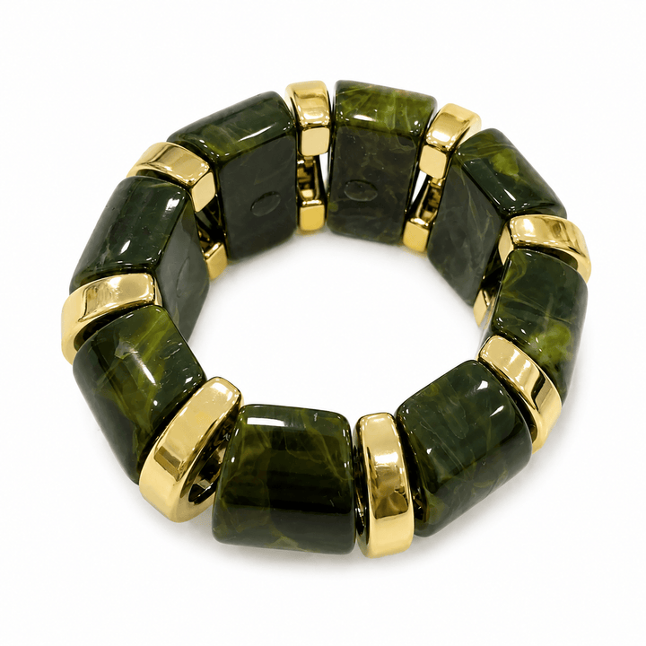 FineLeaf Porta Guardanapos Aura Verde <br> kit com 4 Unidades