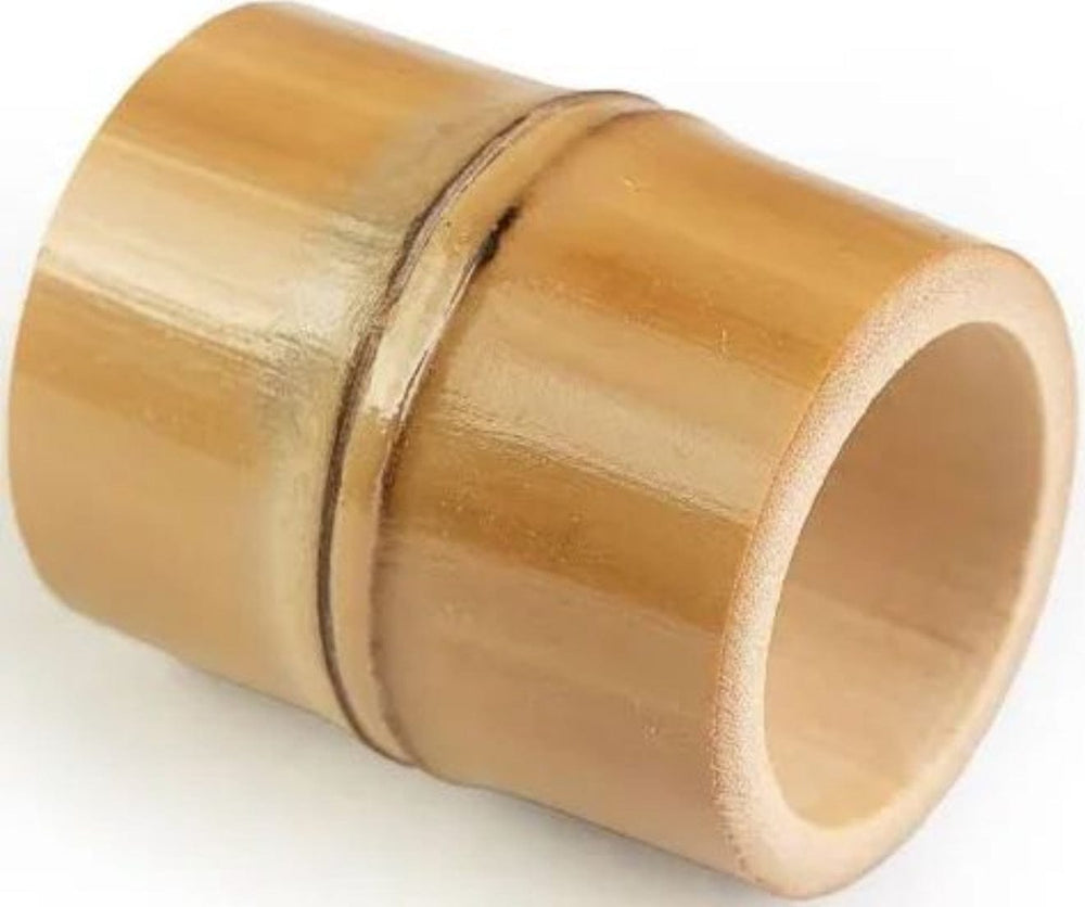 FineLeaf Porta Guardanapos Bambu Natural  <br> kit com 6 unidades
