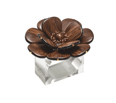 FineLeaf Porta Guardanapos Begonia <br> KIM SEYBERT - kit com 4 unidades