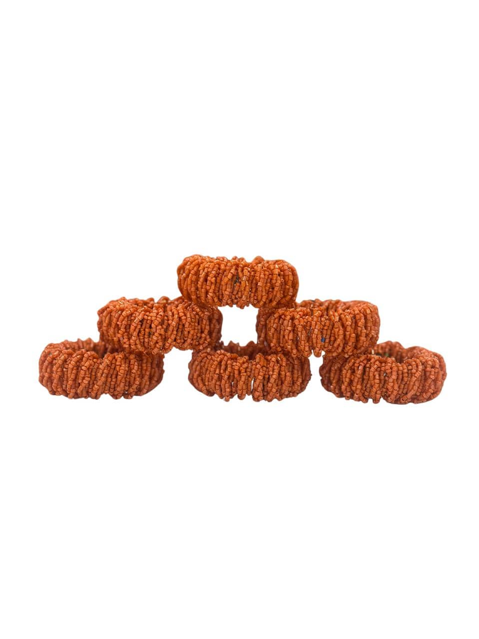 FineLeaf Porta Guardanapos Coral     <br> kit com 6 unidades