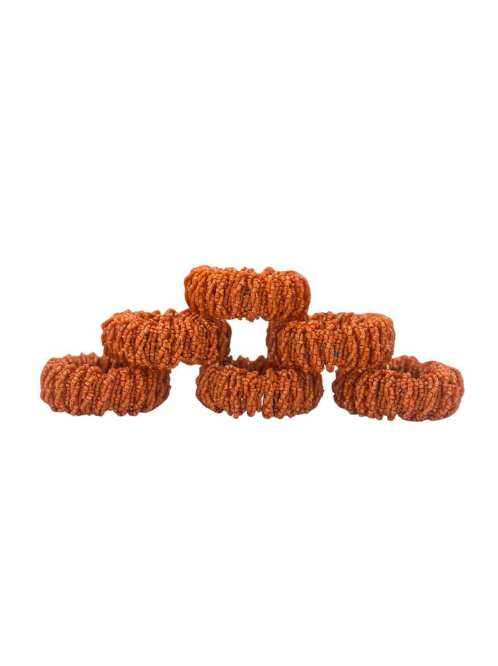 FineLeaf Porta Guardanapos Coral     <br> kit com 6 unidades